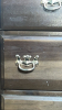 Wooden Chest of Drawers & Hanging Shelf - 8