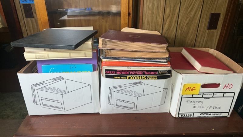 Vinyl Records, Cassettes, CDs and Cases