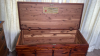 Tennessee Red Cedar Footed Hope Chest - 6