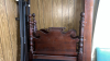 Wooden Twin Bed Frames (2) & Dresser w/ Mirror - 2