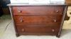 Wooden Twin Bed Frames (2) & Dresser w/ Mirror - 14