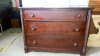 Wooden Twin Bed Frames (2) & Dresser w/ Mirror - 15