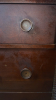 Wooden Twin Bed Frames (2) & Dresser w/ Mirror - 23