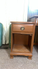 Wooden Vanity, Nightstand and Bench - 2