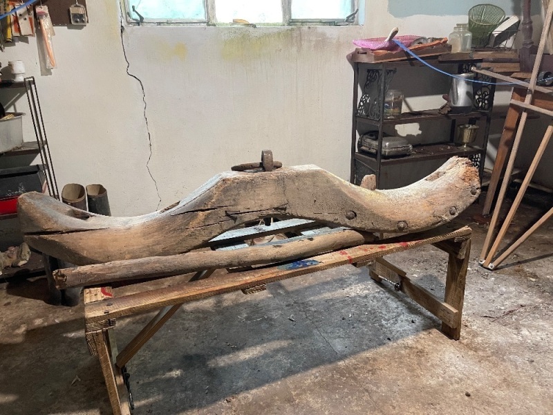 Antique Wooden Ox Yoke
