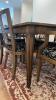 Dining Room Table & Serving Cart 8 Chairs - 5