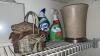 Bathroom Decor,towels and cleaning supplies - 7