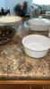 Corning Ware, baking dishes and mixing bowls - 12