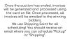 Checkout & Scheduling Information