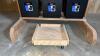 Handmade Wooden Drafting Table & Accessories - 7
