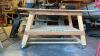 Rolling Wooden Shop Table