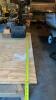 Rolling Wooden Shop Table - 13