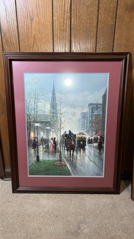 Limited Edition Painting &ldquo;Park St. Church - Boston&rdquo;