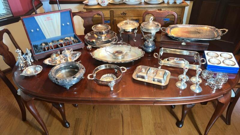 Elegant Servers, Tableware, Candlesticks, Utensils