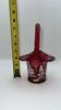 Fenton Mary Gregory Style Ruby Red Glass Hand Baskets & Vase - 17