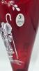 Fenton Mary Gregory Style Ruby Red Glass Hand Baskets & Vase - 30