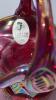 Fenton Cranberry Glass Hand Baskets (3) - 14