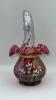 Fenton Cranberry Glass Hand Baskets (3) - 21