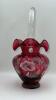 Fenton Cranberry Glass Hand Baskets (3) - 29