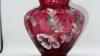 Fenton Cranberry Glass Hand Baskets (3) - 31