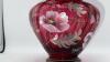 Fenton Cranberry Glass Hand Baskets (3) - 32