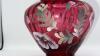 Fenton Cranberry Glass Hand Baskets (3) - 33