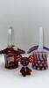 Fenton Patriotic Glass Animal Figurine & Hand Baskets