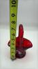Fenton Ruby Red Glass Animal Figurines & Other Ruby Red Glass - 19