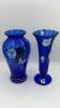 Fenton Cobalt Blue Vases (2) - 3