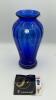 Fenton Cobalt Blue Vases (2) - 17