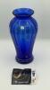 Fenton Cobalt Blue Vases (2) - 20