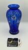 Fenton Cobalt Blue Vases (2) - 21