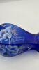 Fenton Cobalt Blue 75th Anniversary Celebration Vases (2) - 7
