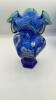 Fenton Cobalt Blue 75th Anniversary Celebration Vases (2) - 11