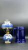 Blue Willow Oil Lamp & Cobalt Blue Ceramic Stein - 2