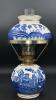 Blue Willow Oil Lamp & Cobalt Blue Ceramic Stein - 6