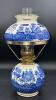 Blue Willow Oil Lamp & Cobalt Blue Ceramic Stein - 8