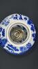 Blue Willow Oil Lamp & Cobalt Blue Ceramic Stein - 9