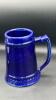 Blue Willow Oil Lamp & Cobalt Blue Ceramic Stein - 13