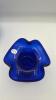 Fenton Cobalt Blue 100th Anniversary Ruffled Rim Vases (2) - 10