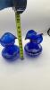 Fenton Cobalt Blue 100th Anniversary Ruffled Rim Vases (2) - 13