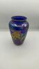 Fenton 100th Anniversary Edition Hand Painted Favrene Pear Vase - 2