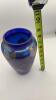 Fenton Connoisseur Collection Hand Painted Floral Favrene Vase - 7
