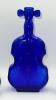 Cobalt Blue Glass Violins (3) - 2