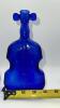 Cobalt Blue Glass Violins (3) - 14