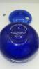 Fenton Cobalt Blue 95th Anniversary Edition Winter Scene Creamer Pitcher & Bowls - 13