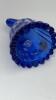 Fenton Cobalt Blue Bell & Unmarked Cobalt Blue Glass - 4