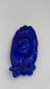 Fenton Cobalt Blue Bell & Unmarked Cobalt Blue Glass - 12