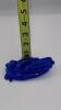 Fenton Cobalt Blue Bell & Unmarked Cobalt Blue Glass - 14