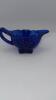 Fenton Cobalt Blue Bell & Unmarked Cobalt Blue Glass - 16
